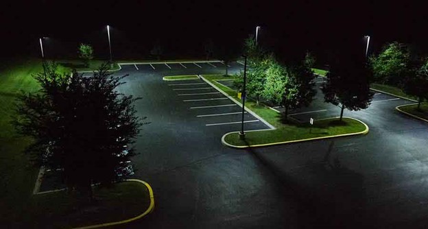 LED Parking Lot Lights for Outdoor Lighting