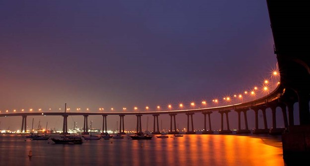 Coronado Bridge Lighting Art Project to Begin Week of Testing