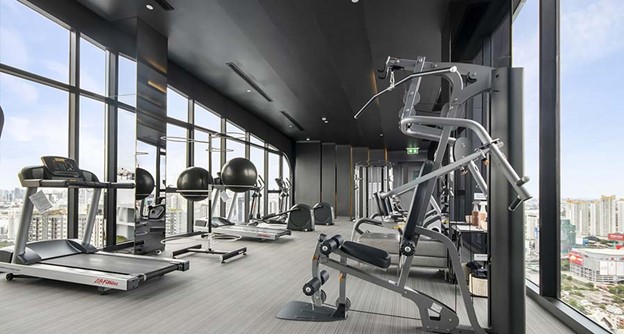 Gym Increases Motivation with LED Lighting