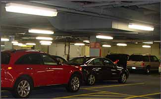 Parking Garage and Canopy Lighting Example 1