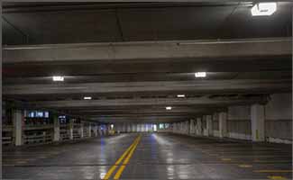 Parking Garage and Canopy Lighting Example 2