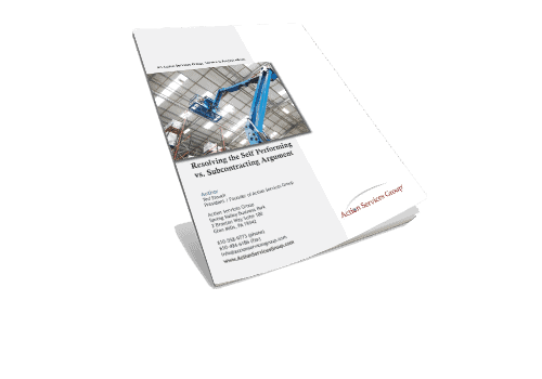 Resolving the Self Performing vs. Subcontracting Argument_slanted eBook Cover