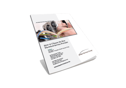 How to Choose the Best Electrical Service Provider - Slanted eBook Cover