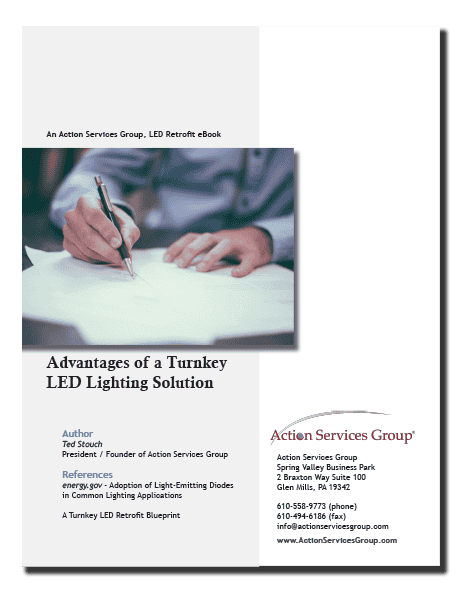 Advantages Of A Turnkey LED Lighting Solution - Upright eBook Cover