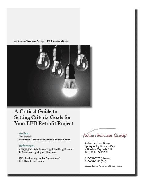 A Critical Guide to Setting Criteria goals for your LED Project - Upright eBook Cover