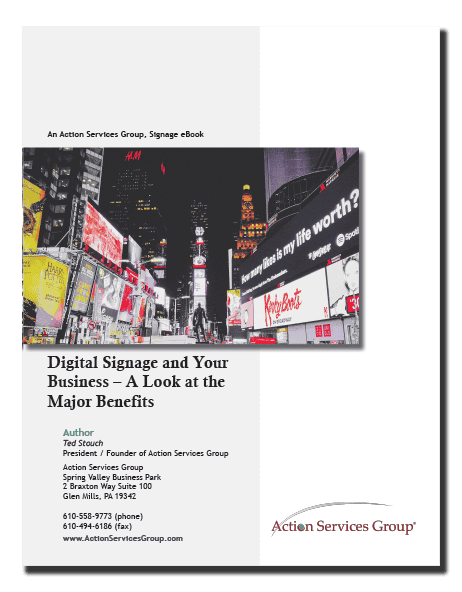 Digital Signage And Your Business – A Look at the Major Benefits - Upright eBook Cove