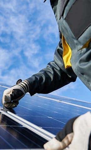 Installing solar panels
